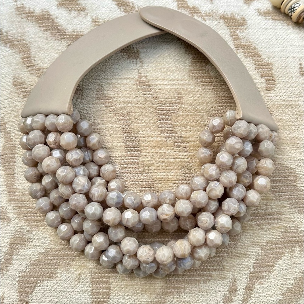 Fairchild Baldwin Taupe Bella Necklace